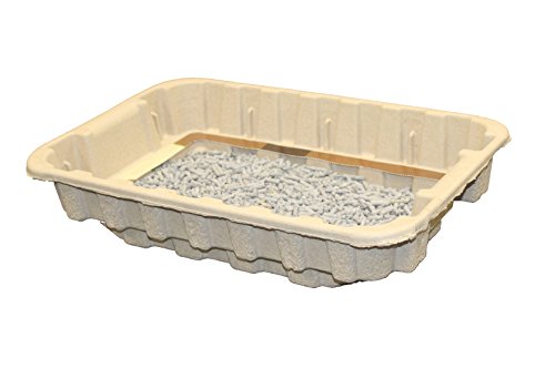 Eco-Friendly Disposable Cat Litter Boxes with Recycled Paper