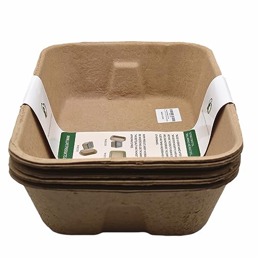 Eco-Friendly 5 Pack Recycled Paper Cat Litter Trays