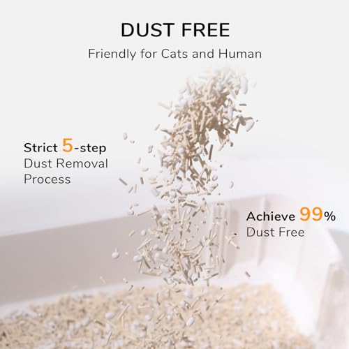 FUKUMARU Tofu Cat Litter Super Absorbent Lightweight Odor Control