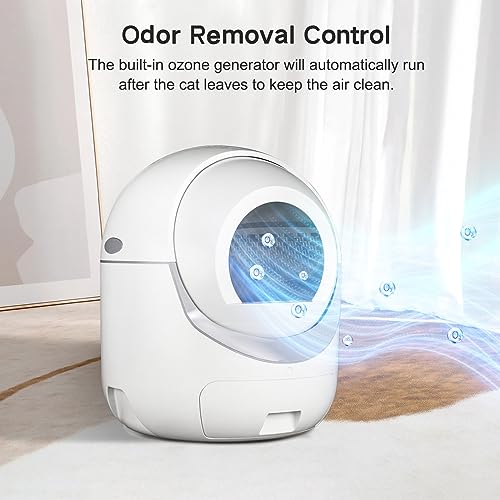 Self Cleaning Cat Litter Box with App Control