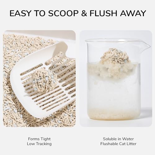 FUKUMARU Tofu Cat Litter Super Absorbent Lightweight Odor Control