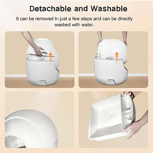 Self Cleaning Cat Litter Box with App Control