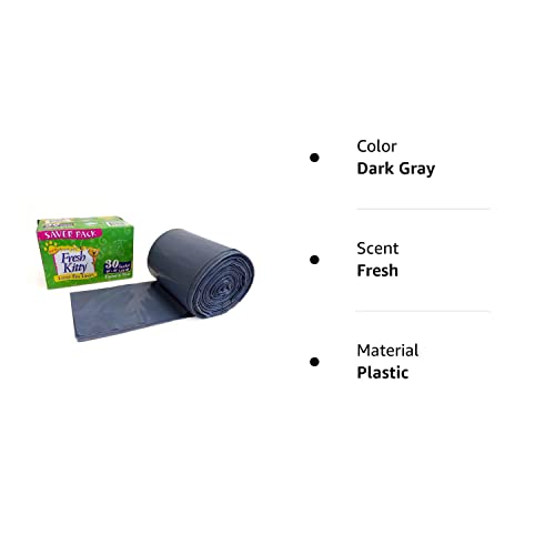 30 Fresh Kitty Litter Box Liners - Jumbo Size