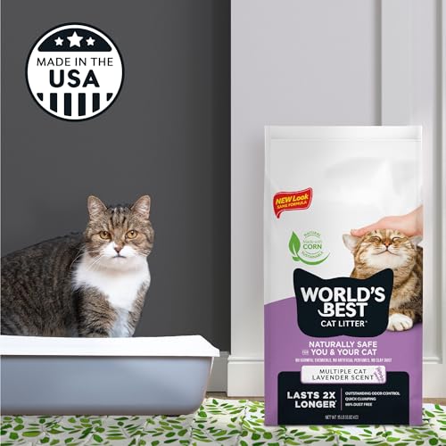 15lb Bag of Lavender Scented Clumping Cat Litter