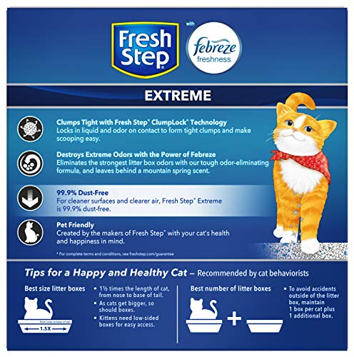 Fresh Step Extreme Odor Control Cat Litter 14 lbs