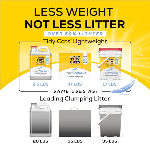 Purina Tidy Cats leichter klumpender Katzenstreu