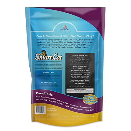 SmartCat Natural Clumping Corn + Wheat Cat Litter