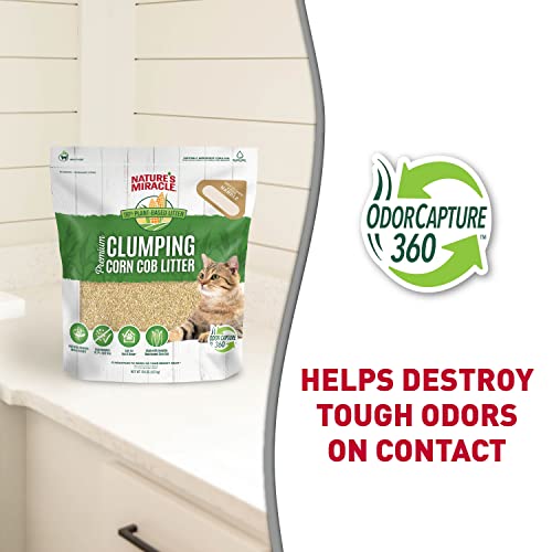 Premium Clumping Corn Cob Litter with Odor Control