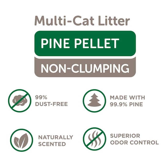 So Phresh Pine Pellet Cat Litter, 20 lbs