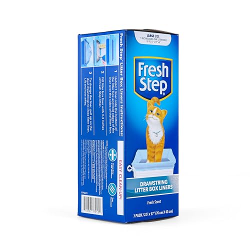 Fresh Step Large Scented Liners for Litter Box