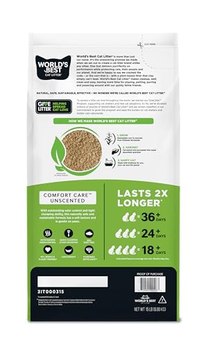 Long-Lasting Odor Control Cat Litter - Natural Ingredients