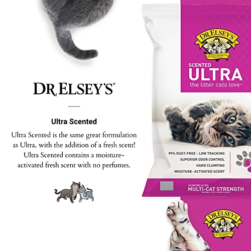 Ultra Scented Cat Litter, 18 lb