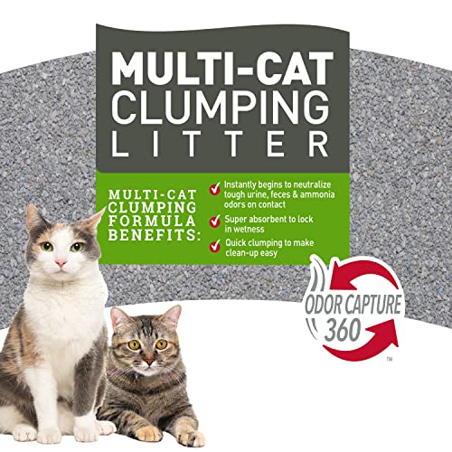 Nature's Miracle Multi-Cat Clumping Clay Litter, 40 lb