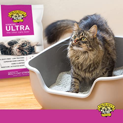 Ultra Scented Cat Litter, 18 lb