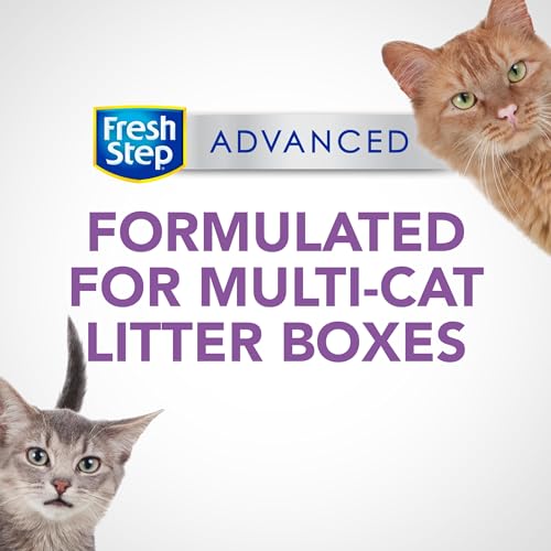 Fresh Step Advanced Multi-Cat Odor Control Cat Litter