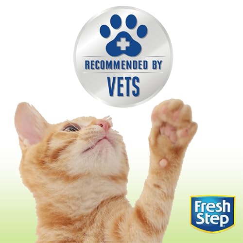 Fresh Step Unscented Clumping Cat Litter, 37 Pounds (2 Pack)