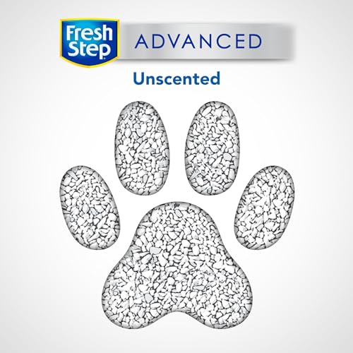 Fresh Step Unscented Clumping Cat Litter, 37 Pounds (2 Pack)