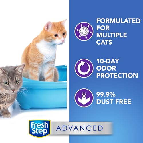 Fresh Step Advanced Multi-Cat Odor Control Cat Litter