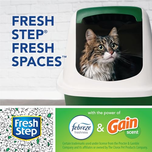 Extra Large Fresh Step Clumping Cat Litter with Febreze