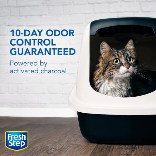Fresh Step Unscented Clumping Cat Litter, 37 Pounds (2 Pack)