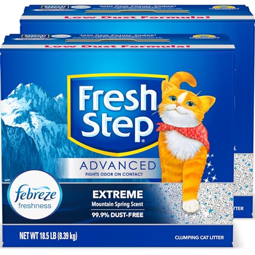 Fresh Step Extreme Mountain Spring Clumping Cat Litter