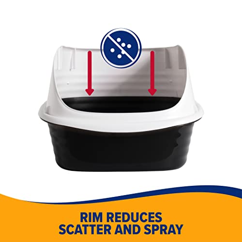 USA-Made Arm & Hammer Rimmed Cat Litter Box