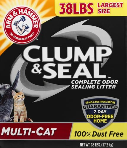 Arm & Hammer Clump & Seal 38 lb. Cat Litter
