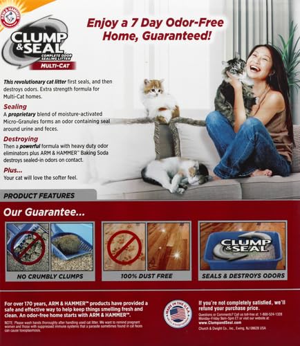 Arm & Hammer Clump & Seal 38 lb. Cat Litter