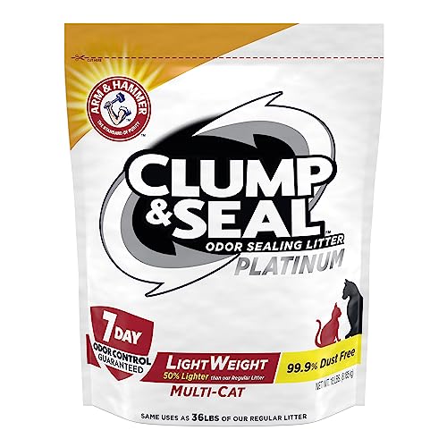 ARM & HAMMER Clump & Seal Lightweight Multi-Cat Litter