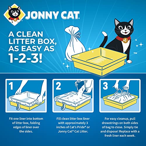 Jonny Cat Heavy Duty Liner: Tear Resistant, Jumbo