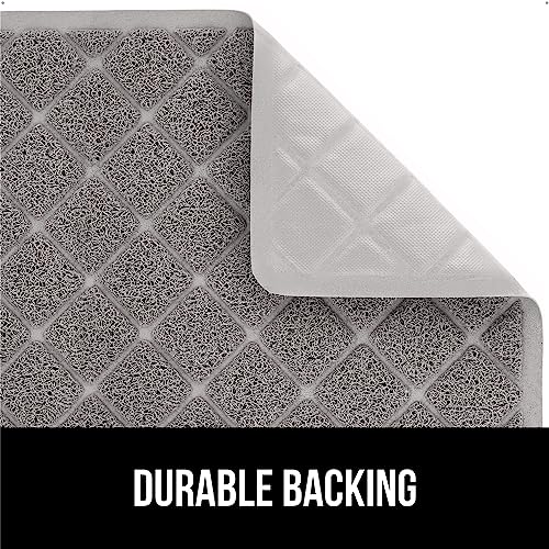 Gorilla Grip Waterproof Cat Litter Mat, Traps Mess, Soft