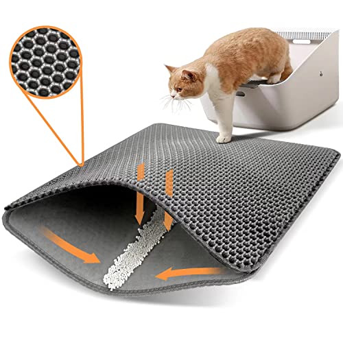Conlun Cat Litter Mat: Honeycomb Design, Urine/Water Proof