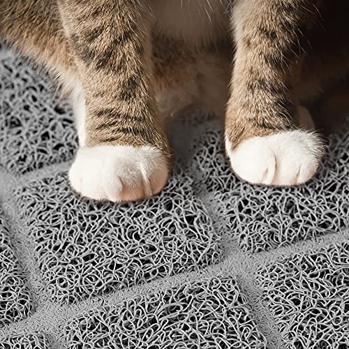 Niubya Premium Cat Litter Mat with Non-Slip Backing