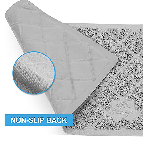 Niubya Premium Cat Litter Mat with Non-Slip Backing
