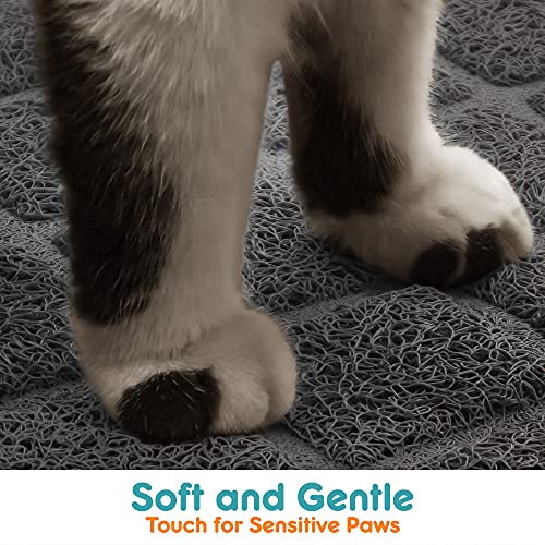 Conlun Durable PVC Cat Litter Trapping Mat, 24" x 17