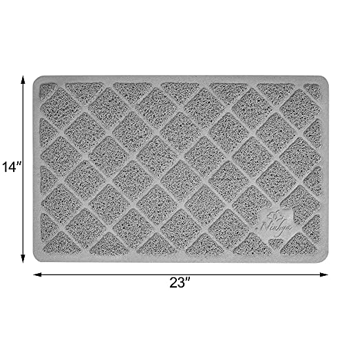 Niubya Premium Cat Litter Mat with Non-Slip Backing