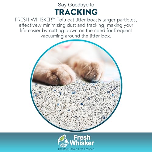 2-Pack FreshWhisker Odor-Free Flushable Tofu Cat Litter