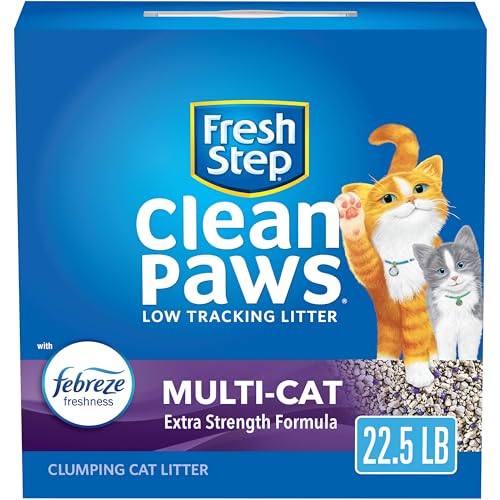 Fresh Step Clean Paws Scented Clumping Cat Litter