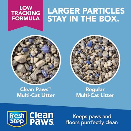 Fresh Step Clean Paws Scented Clumping Cat Litter