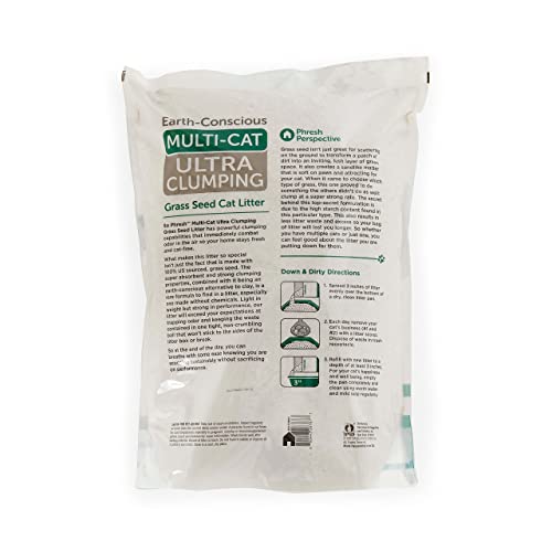 Phresh Scented Grass Seed Cat Litter, 10 lbs