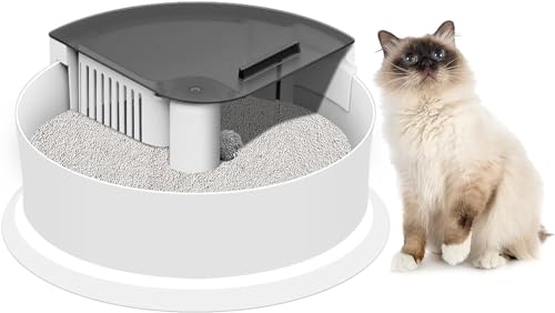 LED Self-Cleaning Cat Litter Box, Superior Odor Control
