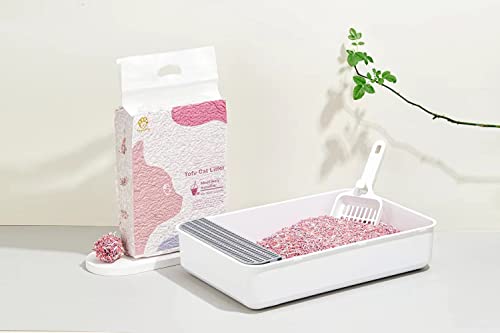 THFOPS Tofu Cat Litter, 100% Natural, Flushable, 6 lbs