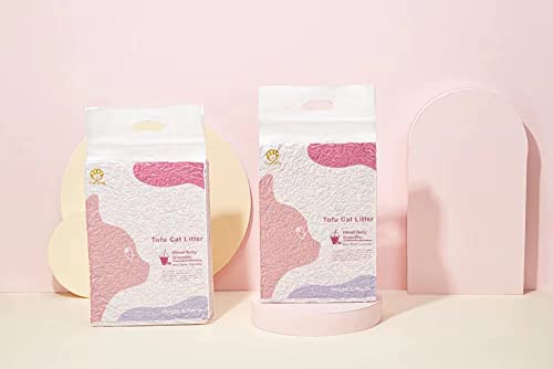 THFOPS Tofu Cat Litter, 100% Natural, Flushable, 6 lbs