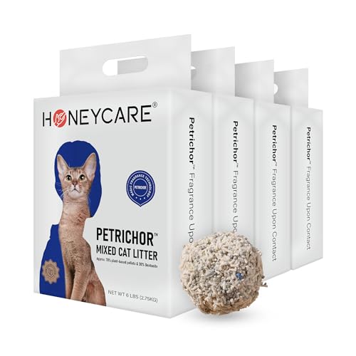 HONEY CARE Petrichor Mix Cat Litter I 24-lbs Value Pack