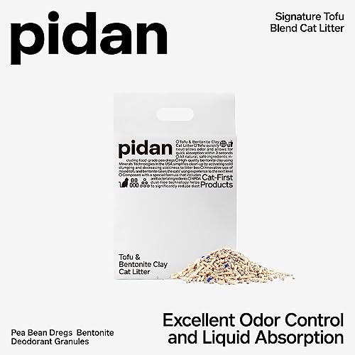 Pidan Tofu Cat Litter with Bentonite (5.3lb)