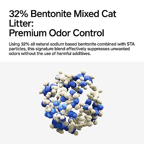 Pidan Tofu Cat Litter with Bentonite (5.3lb)
