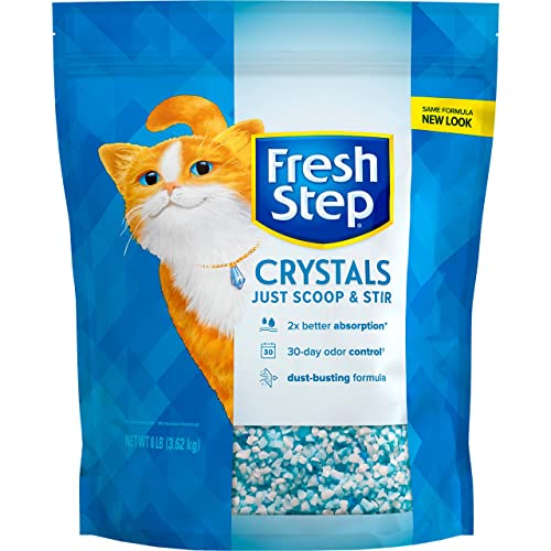 Fresh Step Crystal Scented Cat Litter, 7.3kg - Pack of 2
