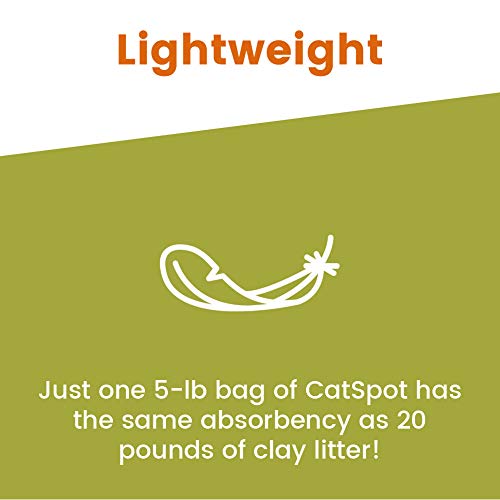 CatSpot Coconut All-Natural Organic Biodegradable Lightweight & Dust-Free