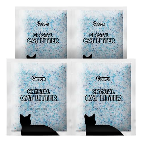 COCOYO Crystal Cat Litter, 17.2 Lbs Value Pack