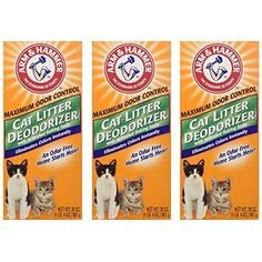 3-Pack ARM & Hammer Cat Litter Deodorizer Powder